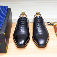 Funki Buys | Shoes | Men's Elegant Oxford Shoes | Brogue Real Leather