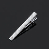 Funki Buys | Necktie Clips | Men's 1 Pcs Silver Plating Tie Clips