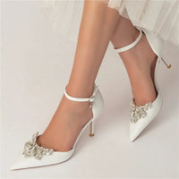 Funki Buys | Shoes | Women's Sequin Glitter Bridal Prom Stiletto