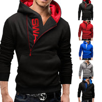 Funki Buys | Sweaters | Men's Slim Fit Hooded Zip Casual Jackets