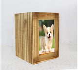 Funki Buys | Cremation Urns | Pet Memorial Wooden Photo Urn