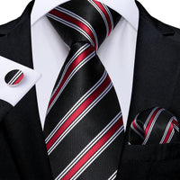 Funki Buys | Neckties | Men's Premium Fashion Silk 3Pcs Tie Set