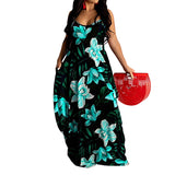 Funki Buys | Dresses | Women's Floral Long Summer Dresses | Boho Maxi