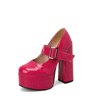 Funki Buys | Shoes | Women's Super-high Mary Jane Platforms