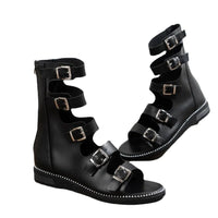 Funki Buys | Shoes | Women's Gothic Open-toe Gladiator Roman Sandals