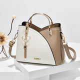 Funki Buys | Bags | Handbags | Women's Large Capacity Grid Shoulder Bag