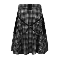 Funki Buys | Skirts | Men's Retro Gothic Utility Kilt | Cargo Skirt