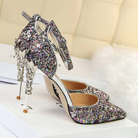 Funki Buys | Shoes | Women's Elegant Party Glitter Sandals