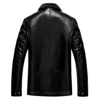 Funki Buys | Jackets | Men's Leather Fleece Motorcycle Jackets