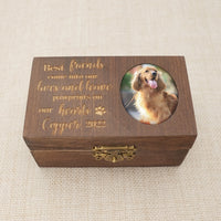 Funki Buys | Cremation Urn | Pet Ashes Wood Box | Custom Keepsake