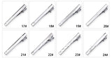Funki Buys | Necktie Clips | Men's 8 Pcs Metal Tie Clip Gift Sets