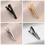 Funki Buys | Necktie Clips | Men's 8 Pcs Short Tie Clips Gift Set