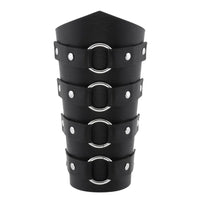 Funki Buys | Bracelets | Unisex Punk Goth Lace Up Wide Cuff Wristband