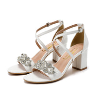 Funki Buys | Shoes | Women's Rhinestone Wedding Sandals | Prom Party