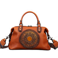 Funki Buys | Bags | Handbags | Women's Retro Genuine Leather Handbag