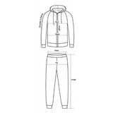 Funki Buys | Activewear | Women's Thickened Hooded Sweat Suit