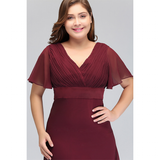 Funki Buys | Dresses | Women's Elegant Chiffon Evening Dress