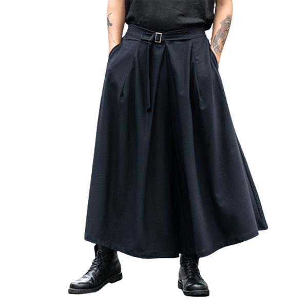 Funki Buys | Skirts | Men's Women's Japanese Long Skirt Pants