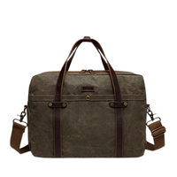 Funki Buys | Bags | Messenger Bags | Men's Canvas Leather Laptop Bags