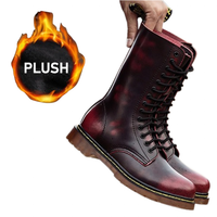 Funki Buys | Boots | Men's Motorcycle Boots | High-Top Combat Boots