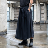 Funki Buys | Skirts | Men's Japanese Streetwear Long Skirt Pants