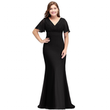 Funki Buys | Dresses | Women's Elegant Chiffon Evening Dress