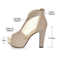 Funki Buys | Shoes | Women's Stylish Platform Party Sandals