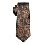 Funki Buys | Vests | Men's 4 Pcs Classic Paisley Tie Vest Set