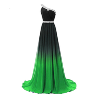 Funki Buys | Dresses | Women's Long Gradient Chiffon Dress