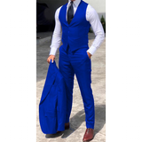 Funki Buys | Suits | Men's Slim Fit Formal Wedding Tuxedos 3Pc