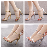 Funki Buys | Shoes | Women's Elegant Strappy Stilettos | Prom Wedding