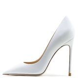 Funki Buys | Shoes | Women's White Patent Leather Stilettos
