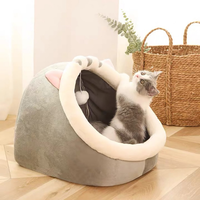 Funki Buys | Pet Beds | Cat Bed | Warm Cozy Kitten Cat Cave