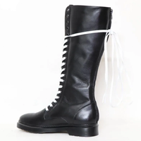 Funki Buys | Boots | Men's Deluxe Leather High Lace Up Boots