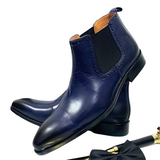 Funki Buys | Boots | Men's Luxury Genuine Leather Chelsea Ankle Boots