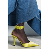 Funki Buys | Shoes | Women's Ankle Strap High Heels | Elegant Wedding