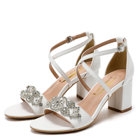 Funki Buys | Shoes | Women's Rhinestone Wedding Sandals | Prom Party