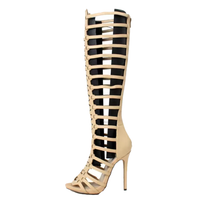Funki Buys | Boots | Women's Roman Gladiator Lace Up Stilettos