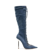 Funki Buys | Boots | Women's Stylish Lace Up Stiletto Boots