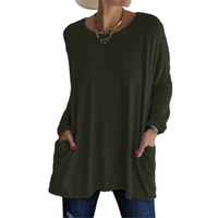Funki Buys | Shirts | Women's Round Neck Stretch T-Shirt