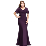 Funki Buys | Dresses | Women's Elegant Chiffon Evening Dress