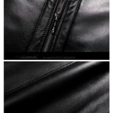 Funki Buys | Jackets | Men's Leather Fleece Motorcycle Jackets