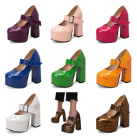 Funki Buys | Shoes | Women's Super-high Mary Jane Platforms