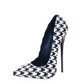 Funki Buys | Shoes | Women's Custom Houndstooth Super High Heels