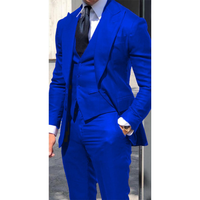 Funki Buys | Suits | Men's Slim Fit Formal Wedding Tuxedos 3Pc