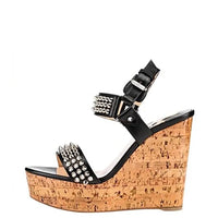 Funki Buys | Shoes | Women's High Heeled Spike Wedge Sandal