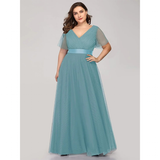 Funki Buys | Dresses | Women's Plus Size Long Evening Dress