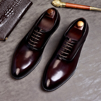 Funki Buys | Shoes | Men's Genuine Leather Formal Shoes | Oxford Shoes