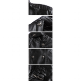 Funki Buys | Jackets | Men's Faux Leather Gothic Punk Jacket | Skull