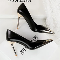 Funki Buys | Shoes | Women's Dress Shoes Metal Toe and Heel